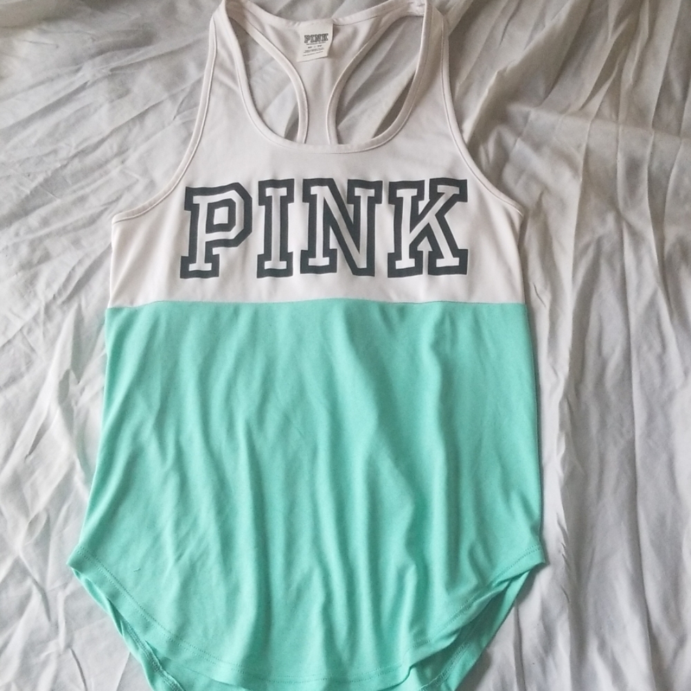 VS PINK Racerback Athletic Tank Top XS